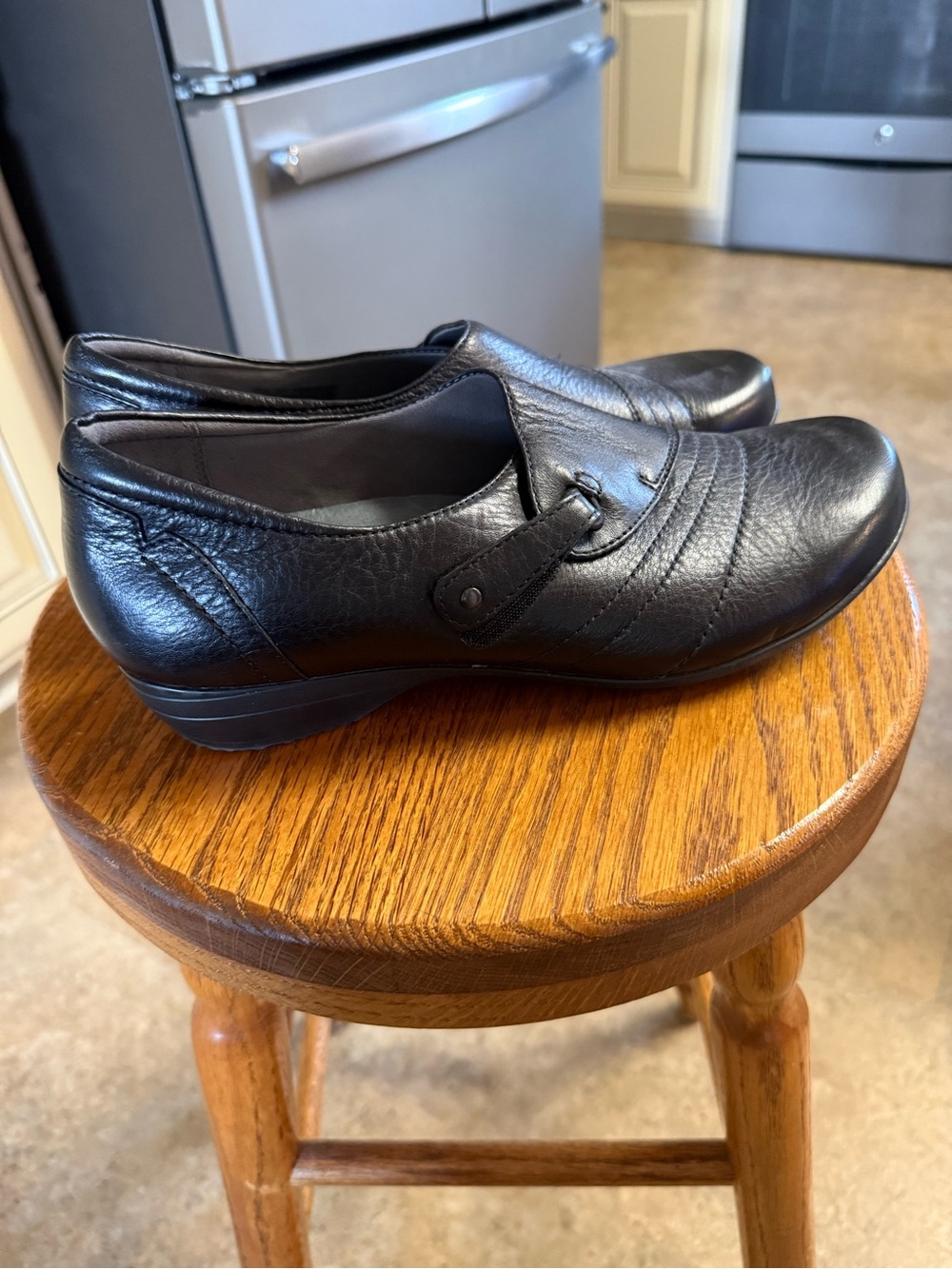 Dansko Black Slip-On Casual Comfort Shoe for Women